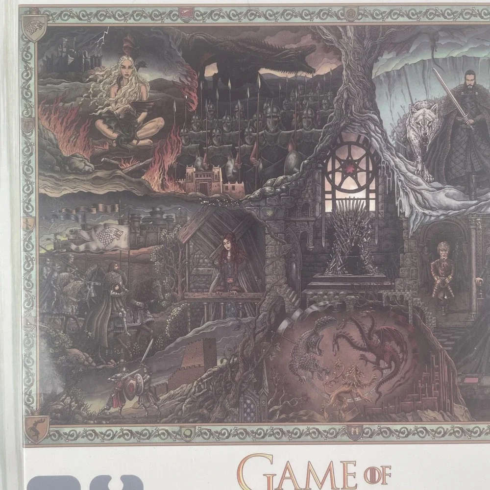 Game of Thrones: Fire and Ice - 1000 Piece‎ Jigsaw Puzzle Family Games